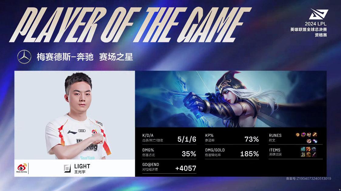 WBG3-2淘汰JDG,晋级S14世界赛!Light狂C,牙膏狂失误