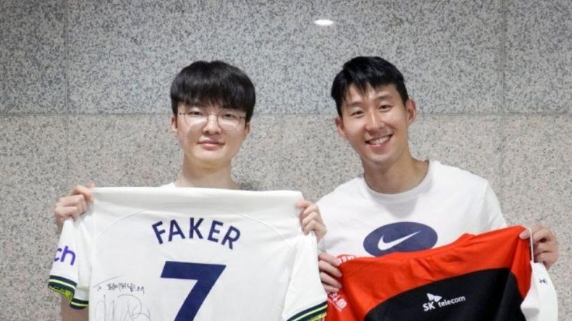 孙兴慜表示十分尊重Faker,喜欢玩LOL和游戏充值